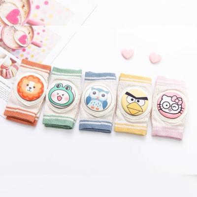 China NEW OEM 2022 Wool Ring Baby Infant Knee Pads Toddler Crawling Knee Protector Baby Knee Protector Smiley Face for sale