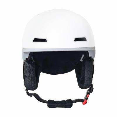 China White NEW Outdoor ABS skiing Sports Safety Yellow Red Blue Strap Helmet for kids Adult Buckle Bicycle Bike Protection EPS for sale