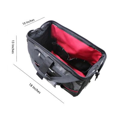 Cina VUINO 18 Inches Electronic Work Tool Bag Toolkit Electrician Tool Bag Customized Logo in vendita