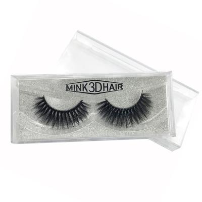 China Hand made 3D stereoeffect effect type mink lashes 3d mink custom natural soft lashes lash boxes synthetic eye speend lashes for sale