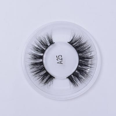 China Hand made 3D stereoeffect effect type mink lashes custom circle eyelash wrapper 3d faux mink real eyelashes eye lashes for sale