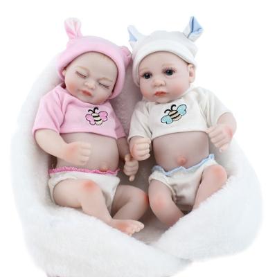 China Cheap Cute Soft Handmade Silicone Vinyl Reborn Little Baby - Doll Sleep Accompany Artificial Dolls for sale