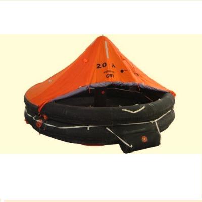 China Marine Life Raft One Person 6-25 Inflatable Type for sale