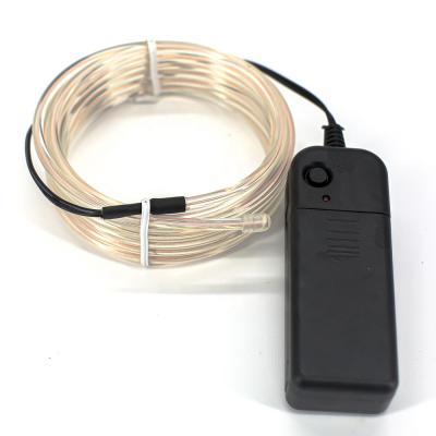 China DIY to shape 2.8mm shapeable glowing EL wire, white light bendable EL wire for sale