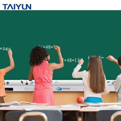 China School teaching and lecture all in one smart interactive touch screen education equipment white board for education for sale