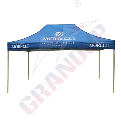 China Custom 6061/T6 Aluminum All Over Printed Easy Up Tent 10x15 Pop Up Canopy Tent for sale