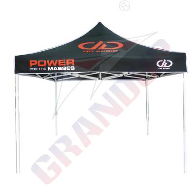 China Heavy Duty Outdoor Display Promotion Gazebo For Sale With Half Walls for sale