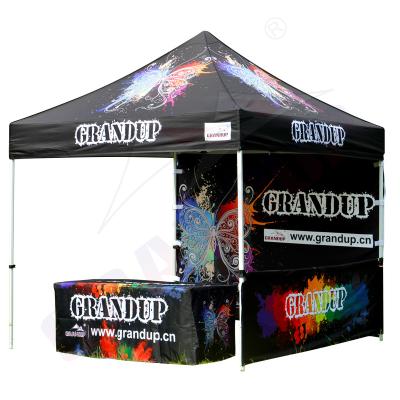 China Water Proof Custom Design Trade Show Fitted Table Cover for sale