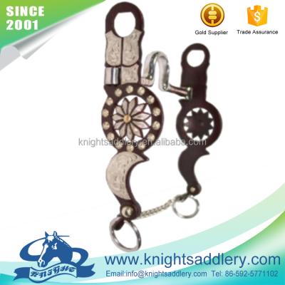 China Antique Show Iron Soft Mouth Bit With Patch Port Soft Iron Mouth All Size for sale