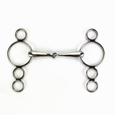 China Best Selling Stainless Steel Horse Equipment SS Full Cheek Gag Bit Riding for sale