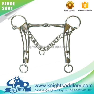 China Icelandic Stainless Steel Saddle Horse Racing Bit Bit for sale