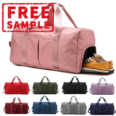 China Free Sample Fashion Wholesale Custom Duffel Bags Organizer Men Women Bolsa De Viaje Beauty Luggage Outdoor Sport Travel Duffle Bag for sale