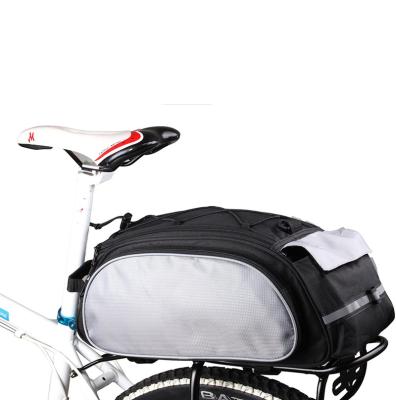 China Rear Seat Lightweight Bag Bicycle Bike Rack Trunk Pannier Luggage Multifunctional Recycling Rear Carrier Bag for sale