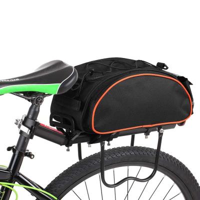 China New Mountain Bike Seat Rack Trunk Rear Cycling Bag Bicycle Bag Lightweight Waterproof Saddle Bag for sale