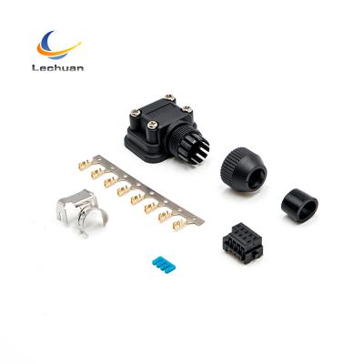 China 9P Small I/O KIT Rectangular Encoder Socket Automotive Waterproof Tyco 1674320-1 Amp Circular Connector for sale