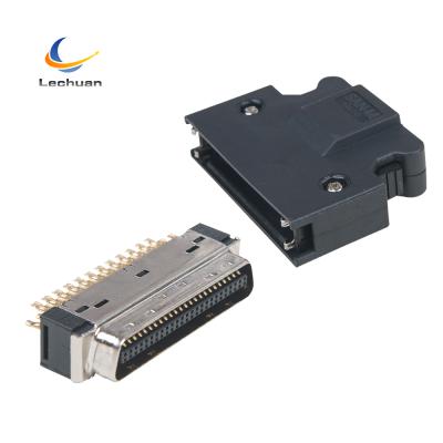 China 3M Automotive 50 Pin Buckle Latch Type SCSI MDR I/O Connector 10150-3000PE (Mini D Ribbon) for sale