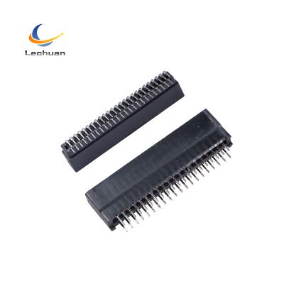 China PCB MARGINAL PUNCH BOARD CONNECTOR SLOT 44 Pin Pitch 2.54mm Straight/Right Angle Without Mounting Ear for sale