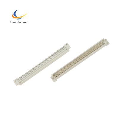 China Pitch 2.54mm Plug 64 Pin Two Row Straight Male DIN41612 9001 Connector for sale