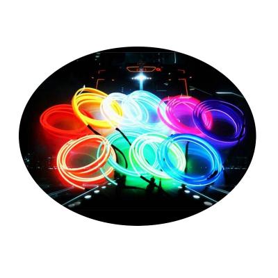 China Flexible EL Wire Strip Light Multi Color Ambient Lighting For Automobile Home Office Decoration Light FM-1103 Atmosphere for sale