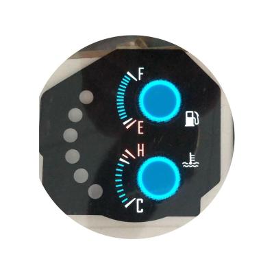 China High Quality Customizable EL Backlight Panel Tachometer Instrument Light Flexible Bright Backlight Sheet NO MOQ A0--A6 for sale