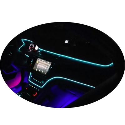 China Need Power Supply Extra Parts Multi Color EL Wire Light Strips For Car Decoration DIY Light Strips Interior Decoration Atmosphere Light Wholesale for sale