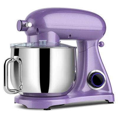 China With Bowl Stainless Steel Food Mixer Meat Knob Ejector Beater Electric Multifunction Automatic Blender Grinder Bread Into Kneading Machine for sale