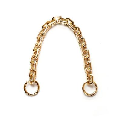 China Fashiontable Brand Metal Bag Chain Shoulder Strap Handbags Hardware Chain Accessories Big Famous ABS Acrylic Gold Jewelry for sale