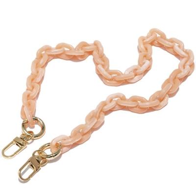 China Acrylic Clutch Bag Strap Chain Coral Decorative Chain Shoulder Strap High End Handbag Fashiontable Mini Size Elegant Multiple Purpose for sale