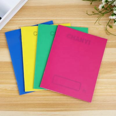 China Factory direct sale eco-friendly paper wholesale notebook customize color cover design printing school notebook bright exercise book for sale