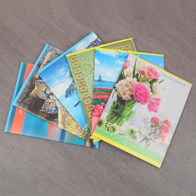 China 2021 high quality lines eco-friendly paper exercise book school custom paper book cover printing notepad notebooks for sale