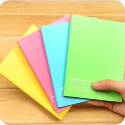 China High Quality Eco-Friendly Planner Paper Custom Notebook Diary 2021-2022 Book Student Colorful Exercise Book Small for sale