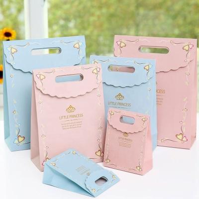 China Recyclable Delicate Cartoon Kids Birthday Gift Cute Gift Packaging Bag Handbag for sale