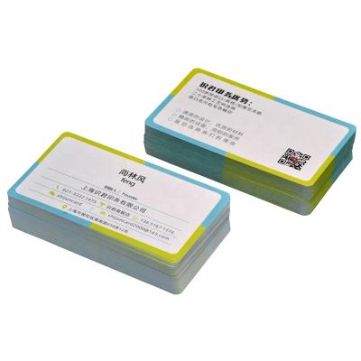 China New Design Durable Custom High Quality Inkjet Printing Paper Card Printable Custom Business Card for sale