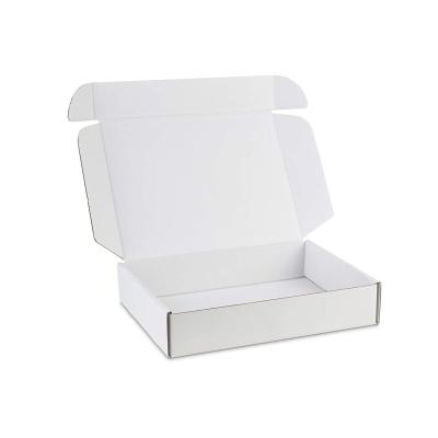 China LOGO Multi-specification Recyclable Customized White Storage Card Folding Airplane Box Packaging Underwear Clothing Packaging for sale