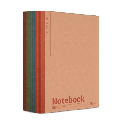 China High Quality Soft Cover Eco-friendly Paper Thick Notebook Simple Logo Custom Exercise Notebook For Students for sale