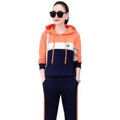 China Hot-selling Jogging Suits Viable Casual Long Sleeve Sportswear Sports Training Jogging Suit Plus Size Women for sale