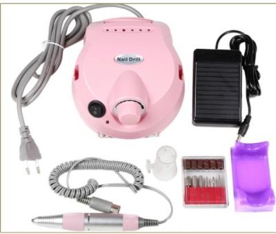 China Nail Art Beauty Professional Portable Nail Drill Electric Nail Drill Machine Manicure 35000 RPM with Set Bit for sale