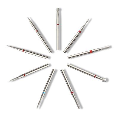 China Professional 2022 Hot Sale Diamond Cuticle Nail Clean Nail Bits E-File Nail Drill Bit Set Nail Drill Bits for sale