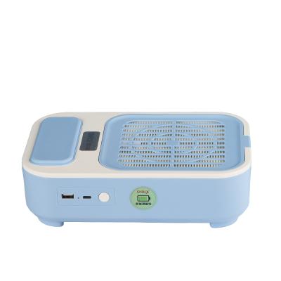 China Nail Art Salon New Fashion OEM/ODM Professional Portable Rechargeable Nail Salon Nail Dust Collector for sale