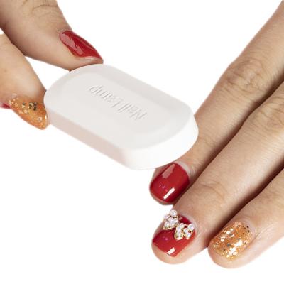 China Nail Art Home Single Finger Mini Led Small And Portable Mini Led Nail Lamp Phototherapy Dryer USB Interface Nail Lamp Lamp for sale