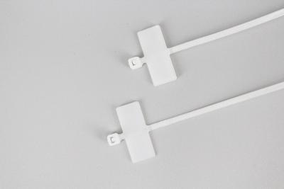 China DM-3*100mm DEMOELE high temperature plastic nylon numbered cable ties for sale