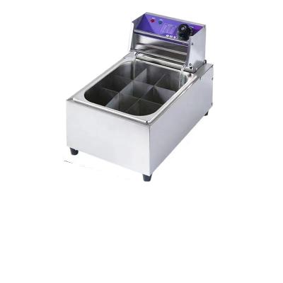 China Commercial Kitchen Frying Commercial Kitchen Equipment New 10L Electric Stainless Steel Deep Fryer with Double Tanks for Hotels and Home Useelectric fryer for sale