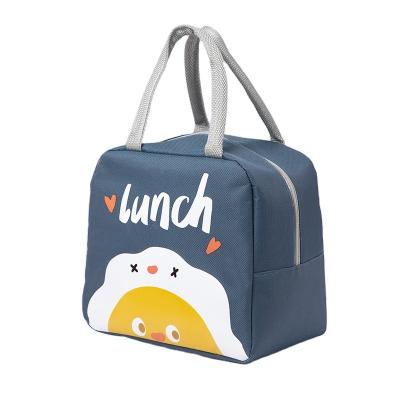 China Newest Cartoon Fun Bag Large Capacity Waterproof Aluminum Foil Lunch Cooler Bag Fashionable Thermal Portable Lunch Bag for sale