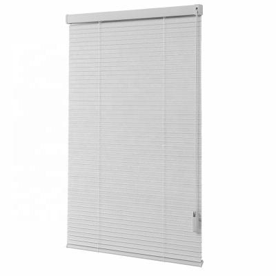 China Minimalist Kids Room 25Mm Mini Pvc Vinyl Venetian Blinds With White Clear PVC Exterior Blinds for sale