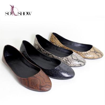 China Slip On 2020 New Design High Quality Women's Flat Shoes Flat Feet for sale