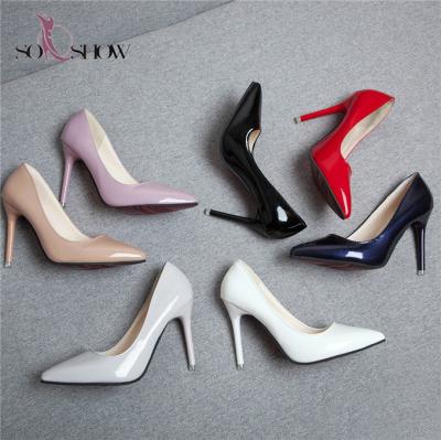 China Fashion Trend Women Heel Shoes Lady Pointed Toe Thin High Heel Shoes Sandal Slip On Summer High Top Shoes for sale