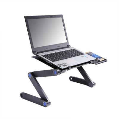 China Para(Height)Adjustable Foldable Computer DJ Laptop Cooling Aluminum Stand Extender Table Vertical Bed Desk Adjustable Portable Stand for sale