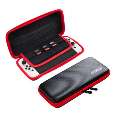 China Handheld Game PU Storage Bag Travel Case Accessories Shockproof Carrying Case For New Nintendo Switch Oled Accessories for sale