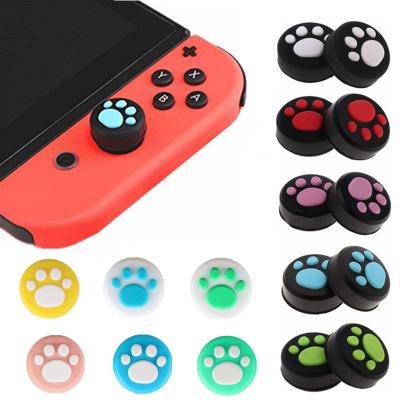 China Controller Grips For Nintendo Switch Pocket Camp Switch Joystick Silicone Case Thumbstick Cats Animal Grips Cover For Nintendo Switch for sale