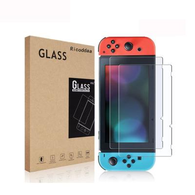 China Nintendo Switch Screen 2 Pack 1 Sets 9H Tempered Film Screen Protector Protective Glass Eye Shield For Nintendo Switch Accessories for sale